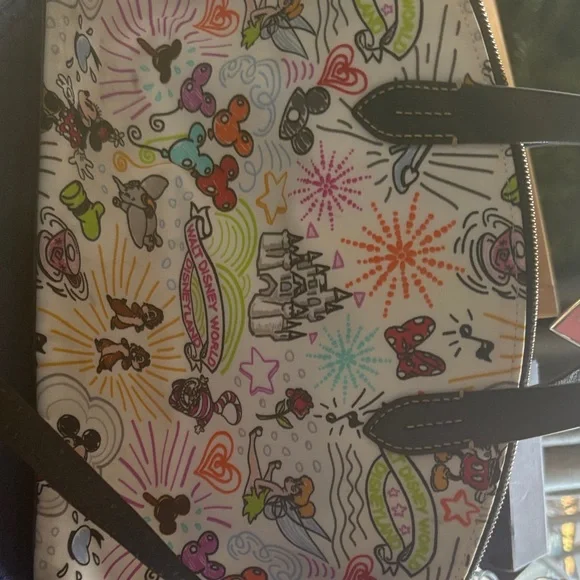 Dooney & Bourke Disney Themed Colorful Tote - Picture 5 of 7